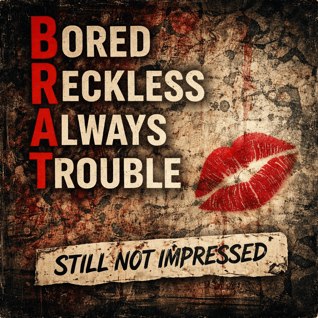 BRAT — Still Not Impressed (NR-005) cover